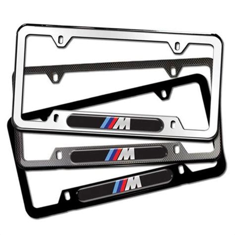 Red Bmw License Plate Frame